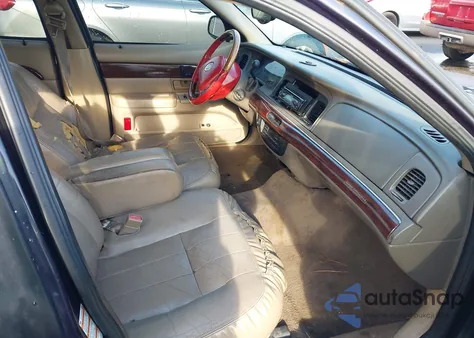 2003 Mercury Grand Marquis Ls from USA, damaged, VIN 2MEHM75W53X638164